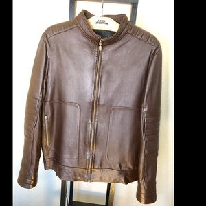 Lamb Skin leather jacket men’s size L